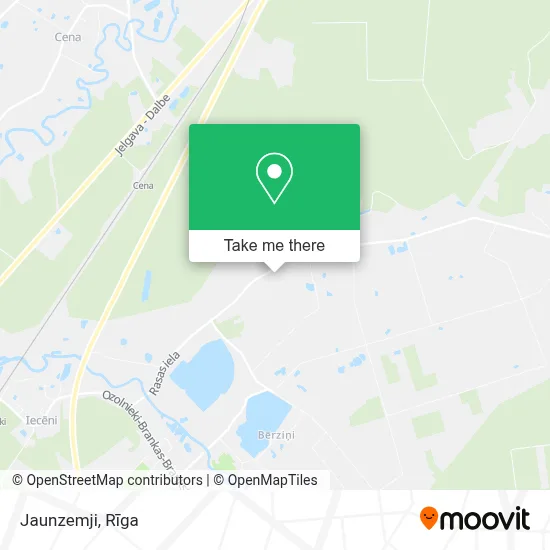 Jaunzemji map