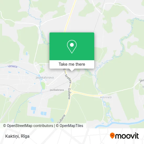 Kaktiņi map