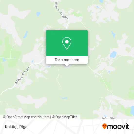 Kaktiņi map