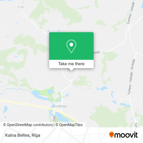 Kalna Beltes map
