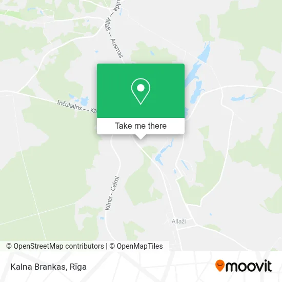 Kalna Brankas map