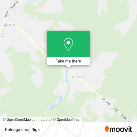 Kalnagaisma map