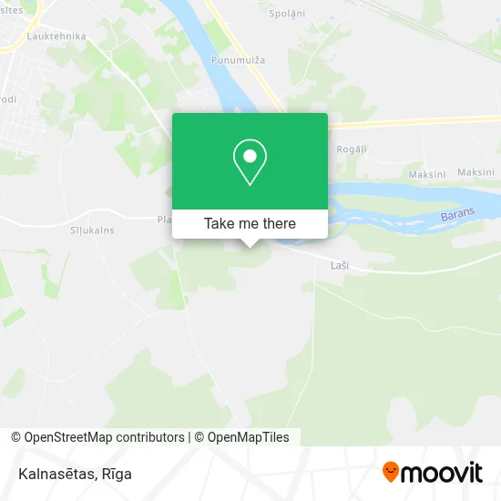 Kalnasētas map