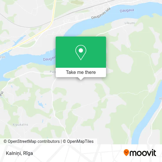 Kalniņi map