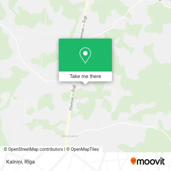 Kalniņi map