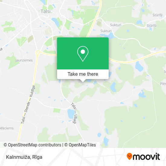 Kalnmuiža map
