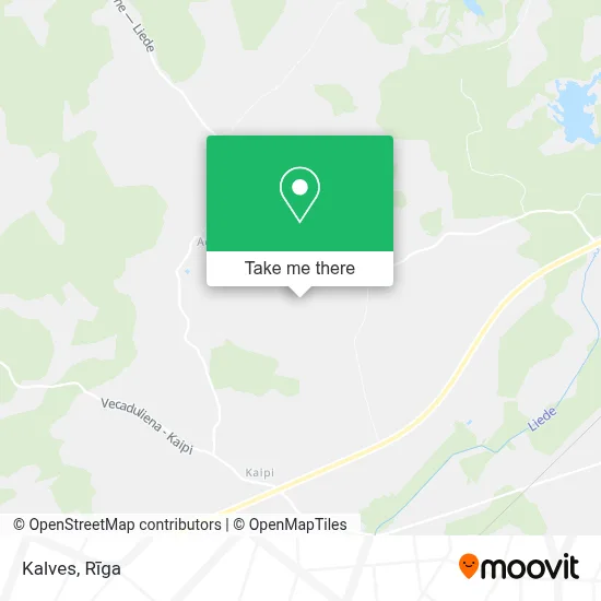 Kalves map
