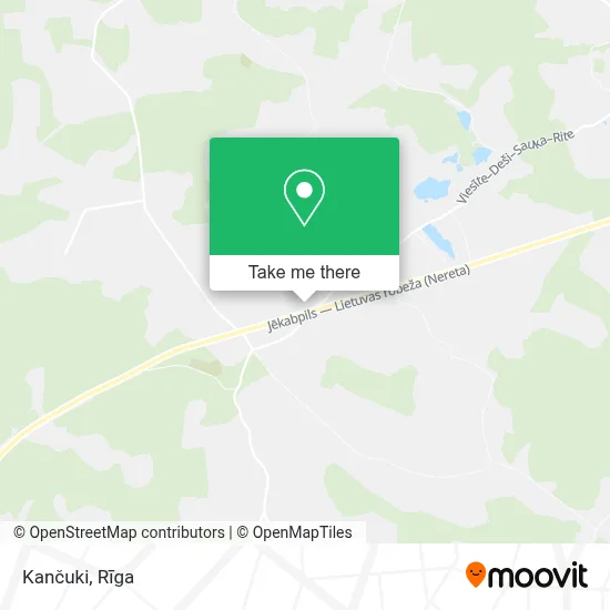 Kančuki map