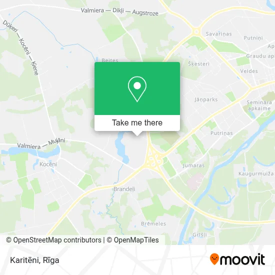 Karitēni map