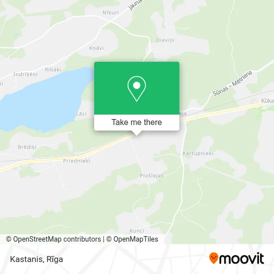 Kastanis map