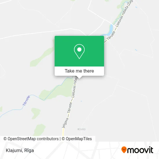 Klajumi map