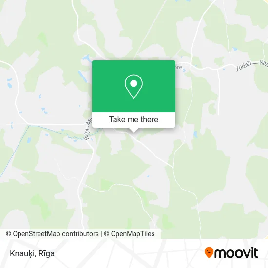 Knauķi map