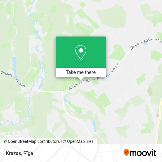 Kražas map
