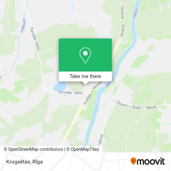 Krogsētas map