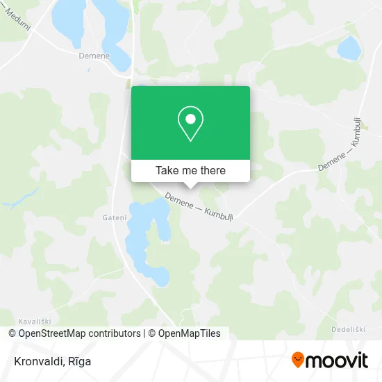 Kronvaldi map