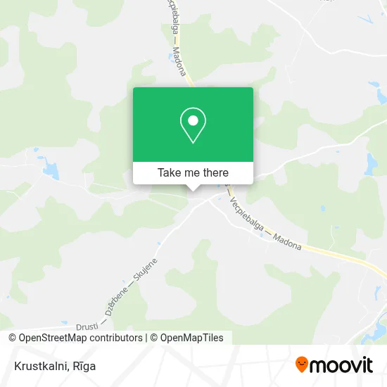 Krustkalni map