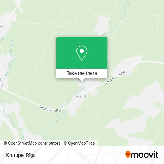 Krutupe map