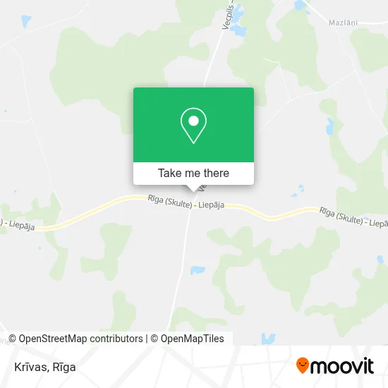 Krīvas map