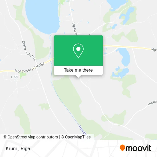 Krūmi map