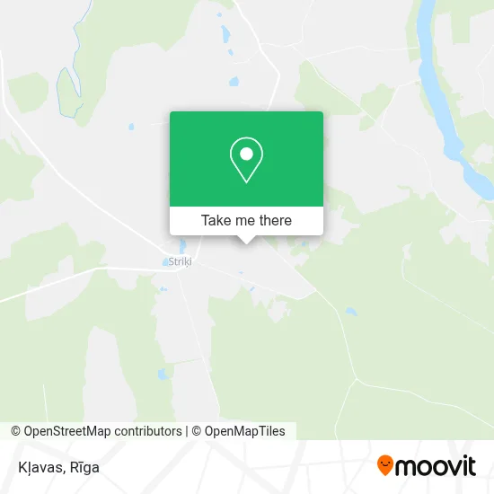 Kļavas map