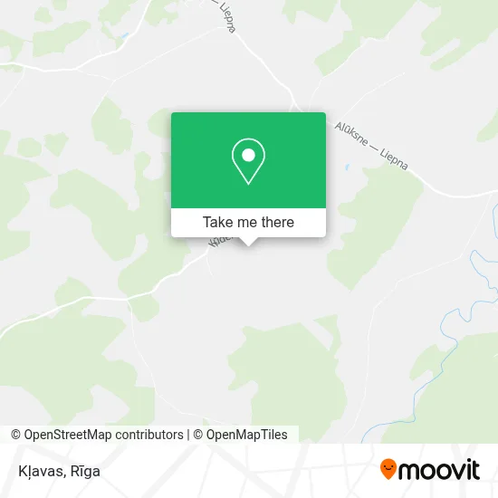Kļavas map