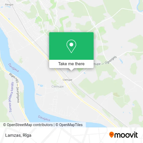 Lamzas map