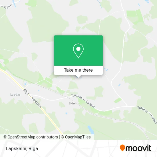 Lapskalni map