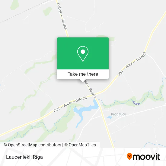 Laucenieki map