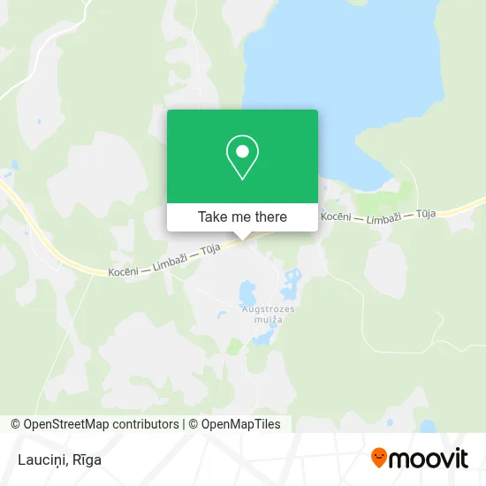 Lauciņi map