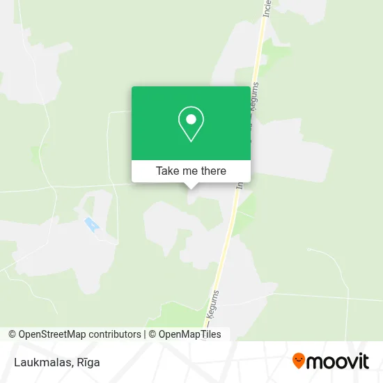 Laukmalas map