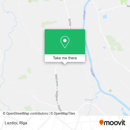 Lazdiņi map
