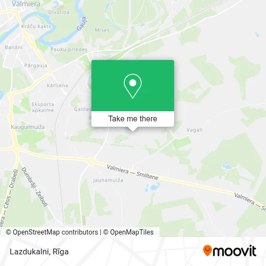 Lazdukalni map