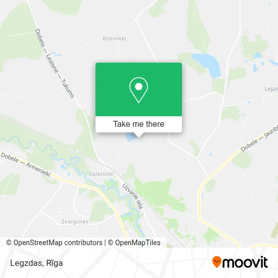 Legzdas map