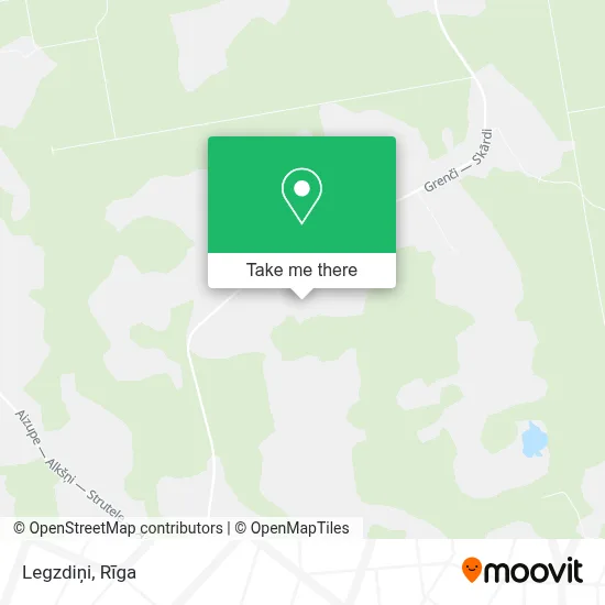 Legzdiņi map