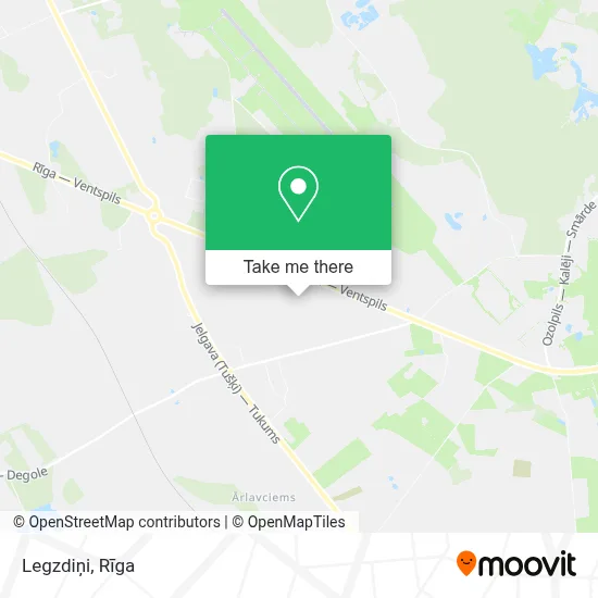 Legzdiņi map