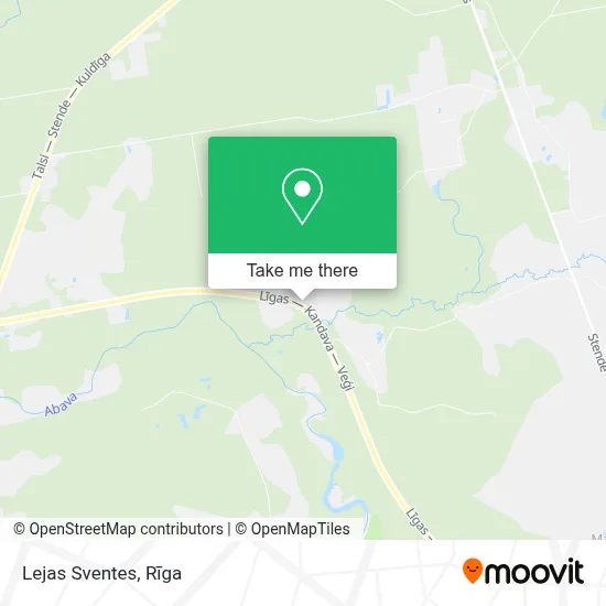Lejas Sventes map