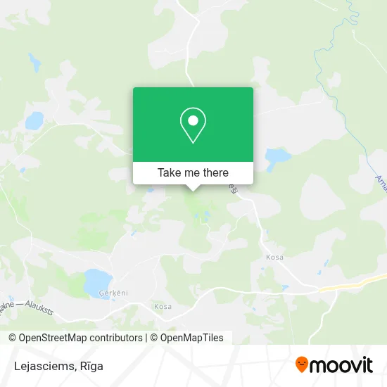Lejasciems map