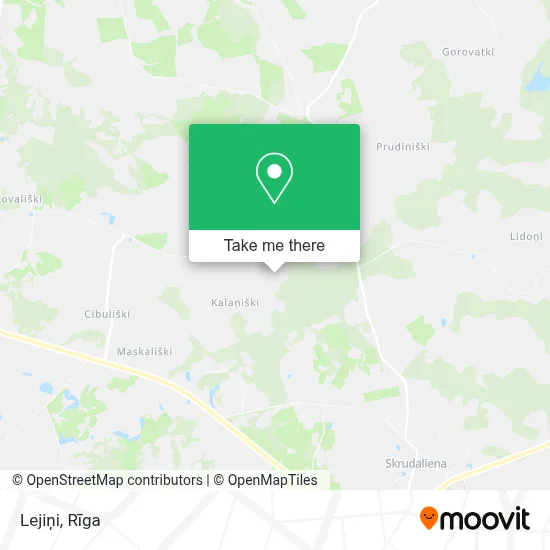 Lejiņi map