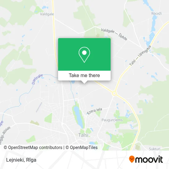 Lejnieki map