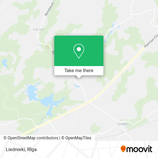 Liednieki map