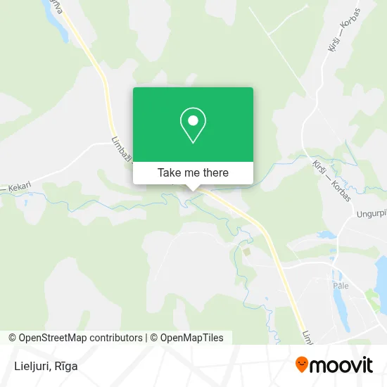 Lieljuri map