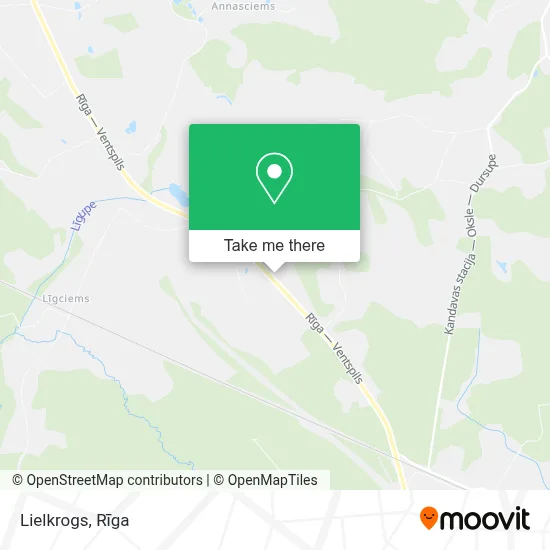 Lielkrogs map