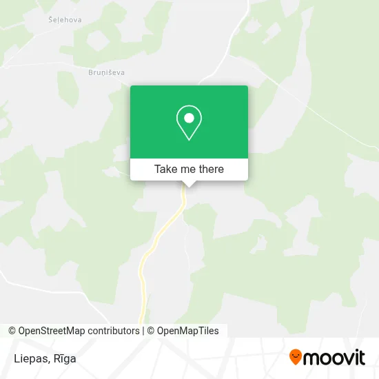 Liepas map