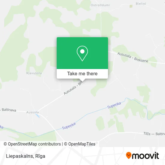 Liepaskalns map