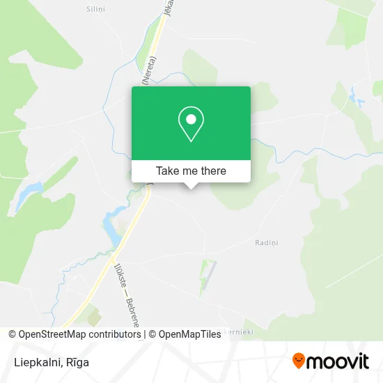 Liepkalni map