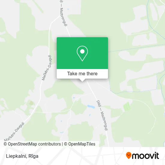 Liepkalni map