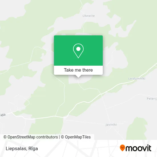 Liepsalas map