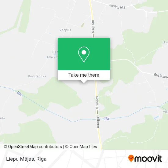 Liepu Mājas map