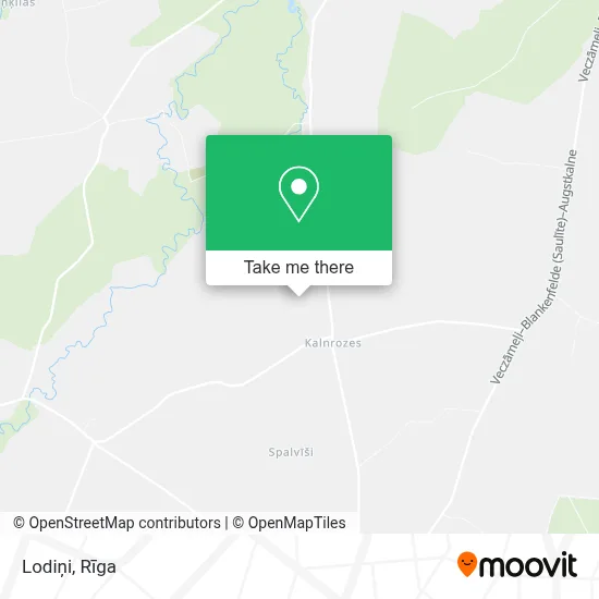 Lodiņi map