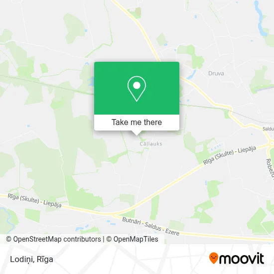 Lodiņi map